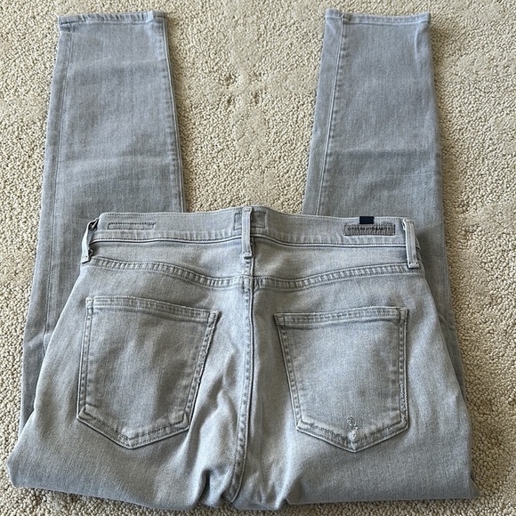 Citizens of Humanity Rocket Crop Highrise Skinny Jeans in Grey Women’s Size 28 - Picture 10 of 11